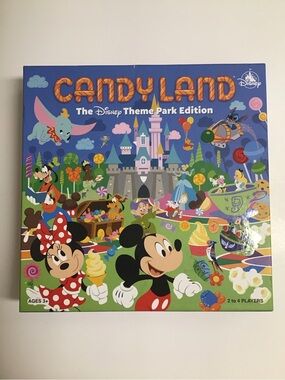 Disney Parks Candyland Game Authentic Mickey and Minnie Mouse Characters EUC